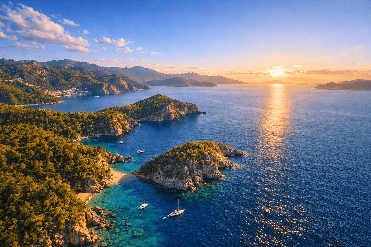 Mavi ve Yeşilin Gizli Randevusu: Marmaris ile Datça Arasında En Saklı 5 Koy