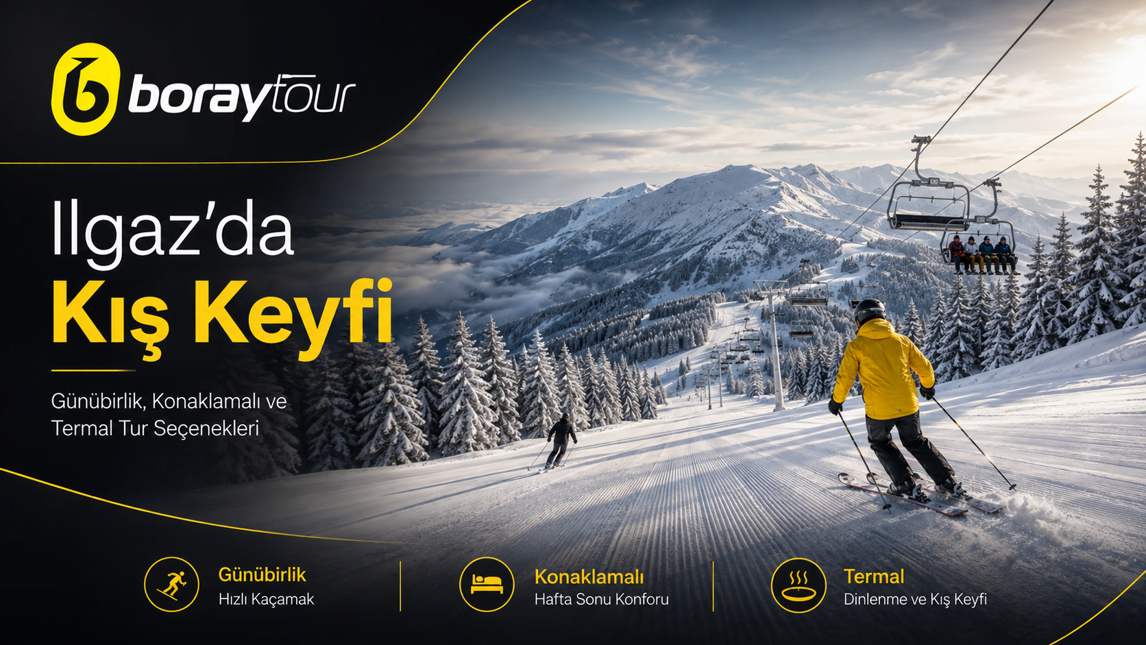 Ankara Çıkışlı Ilgaz Turları | 3 Farklı Kış Rotası
