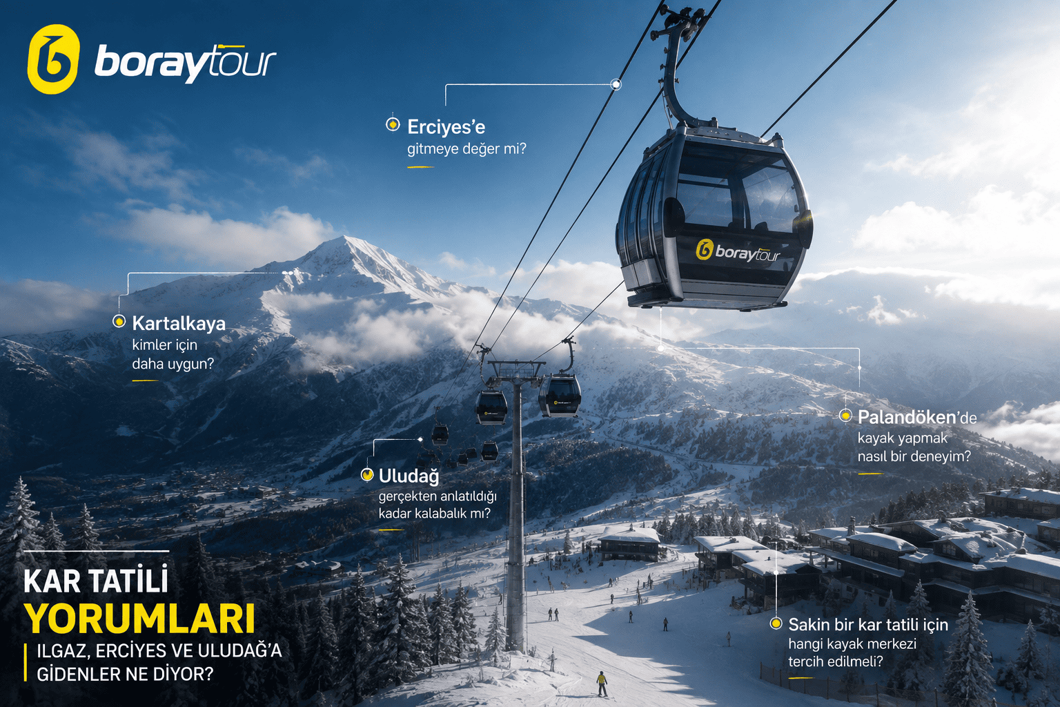 Kar Tatiline Gidenler Ne Diyor? Ilgaz, Erciyes ve Uludağ Hakkında Merak Edilenler